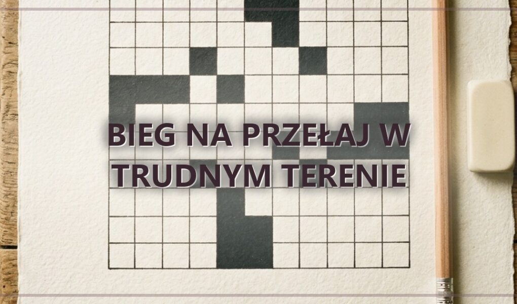 Bieg na przełaj w trudnym terenie