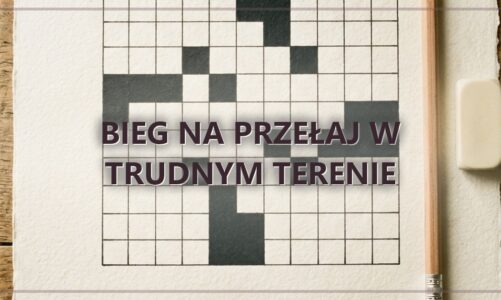 Bieg na przełaj w trudnym terenie