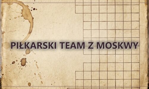 Piłkarski team z Moskwy