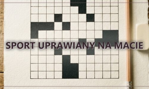 Sport uprawiany na macie