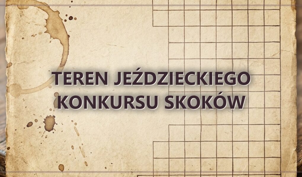 Teren jeździeckiego konkursu skoków